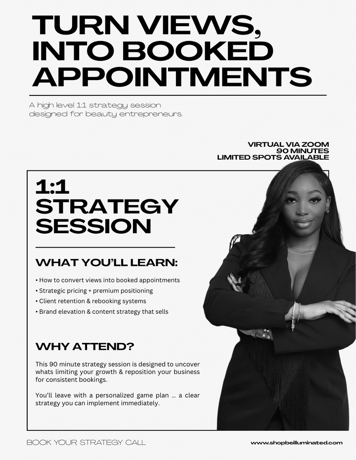 1:1 Strategy Session